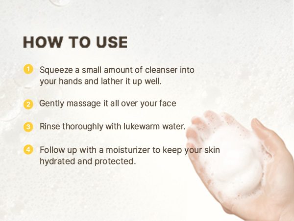 Ceramide Yuja Weakly Acidic Cleansing Foam 150ml+30ml - product detail 7