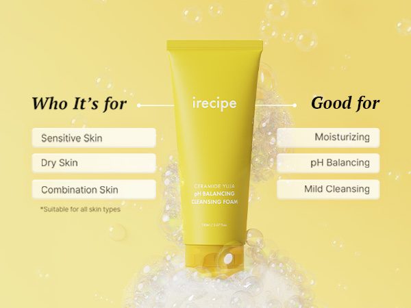 Ceramide Yuja Weakly Acidic Cleansing Foam 150ml+30ml - product detail 8