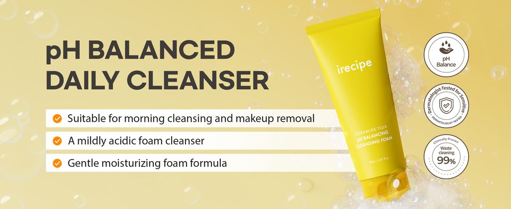 Ceramide Yuja Weakly Acidic Cleansing Foam 150ml+30ml - product detail 2