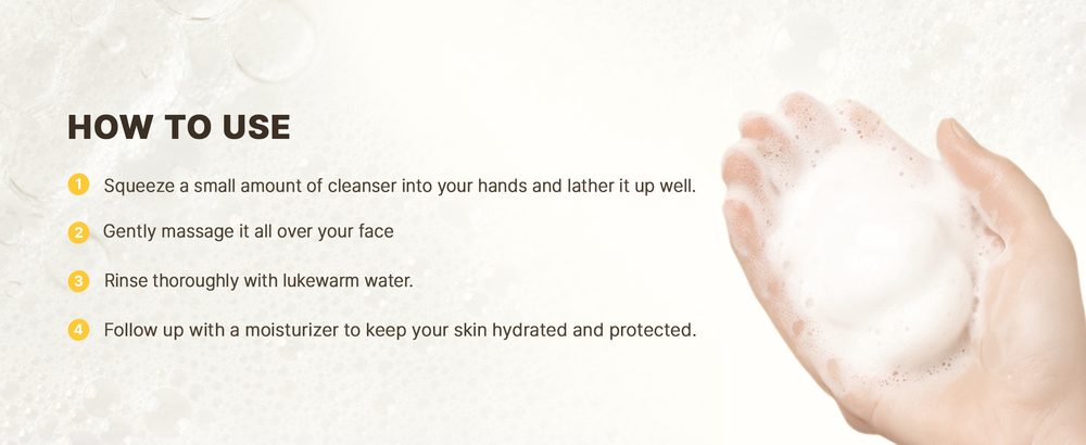 Ceramide Yuja Weakly Acidic Cleansing Foam 150ml+30ml - product detail 7