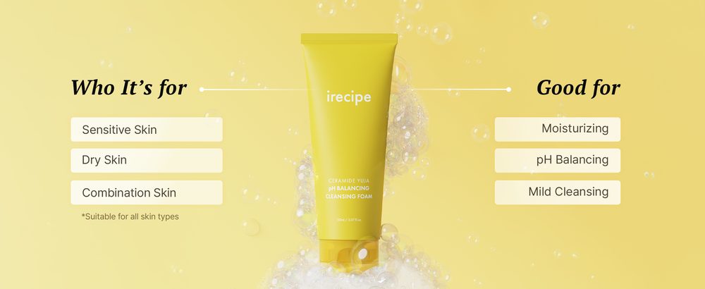 Ceramide Yuja Weakly Acidic Cleansing Foam 150ml+30ml - product detail 8